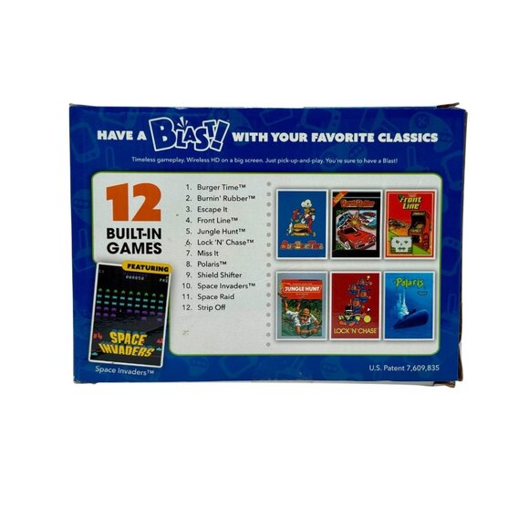 Legends Flashback Blast 12 Classic Games HDMI C onsole Plug&Play Space Invaders - Picture 3 of 5